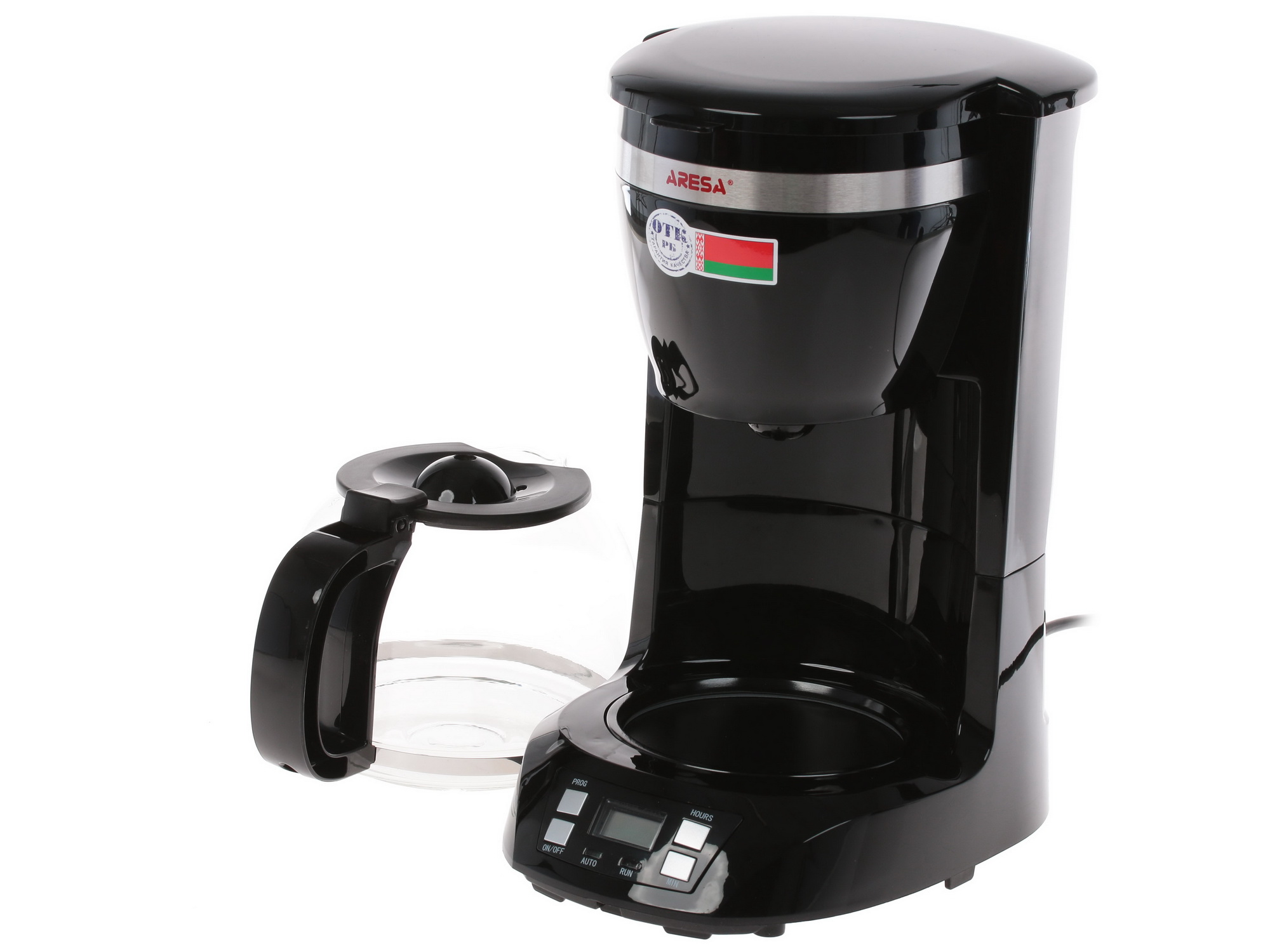 1085148 Кофеварка капельная Aresa AR-1606 черный STDN-0031710 - Вид №6