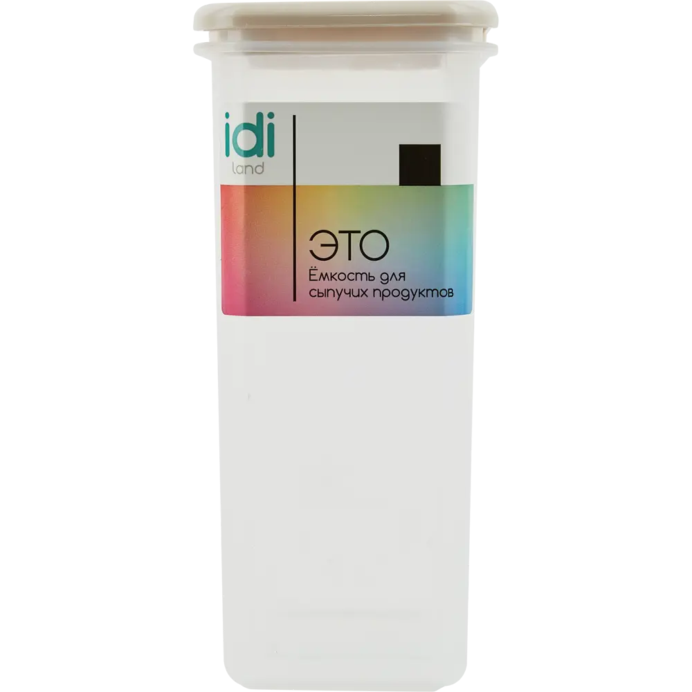 Контейнер Idi Land для сыпучих продуктов 1500 мл с герметичной крышкой 85320188 STLM-0061343 - Вид №4