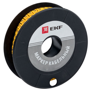 91261064 Маркер кабельный PROxima 6 мм2"4" 350 шт. ЕС-3 STLM-0525911 EKF