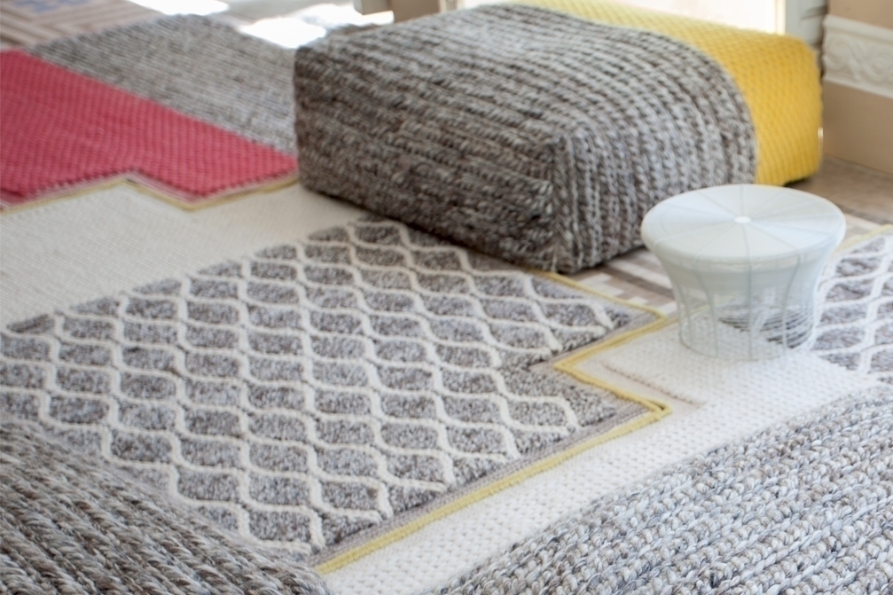 070818 Ковер Rhombus Ivory 260х260 GAN Mangas Space  - Вид №1