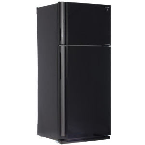 7919031 Холодильник с морозильником   Sharp SJXP59PGBK черный