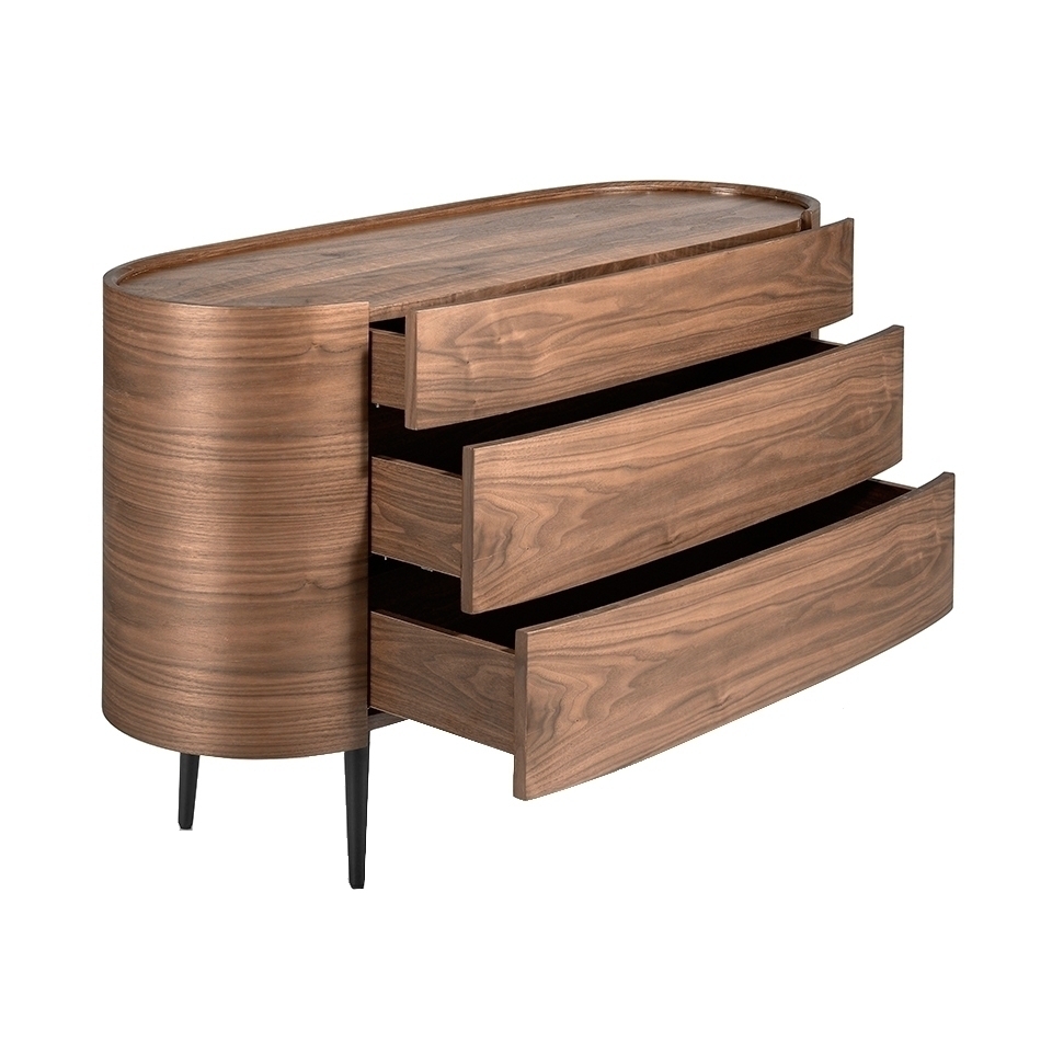 096385 Комод DR овальный ореховый Angel Cerda AC2001  - Вид №3