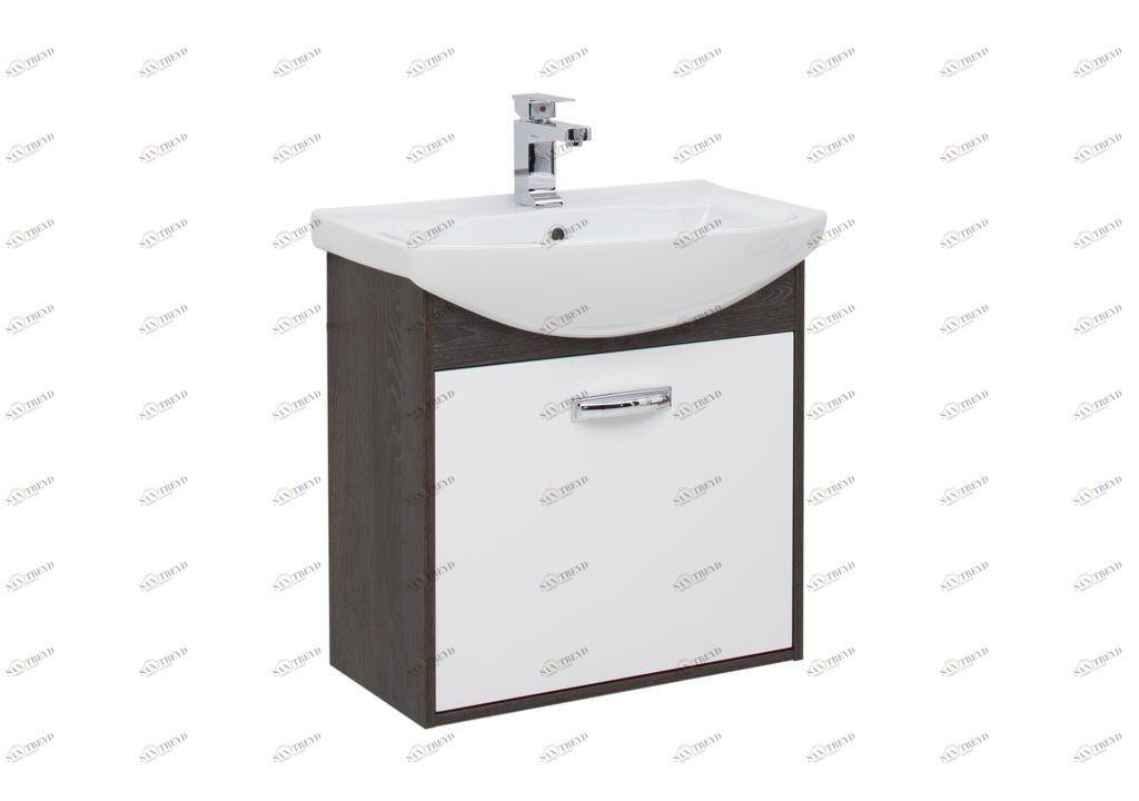 Тумба под раковину Aquanet Грейс 65 дуб кантербери/белый (1 ящик) sun-id-271707