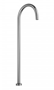 9561  Напольный излив для раковинывылет 24 см впуск 1/2'' Fantini Rubinetti NOSTROMO