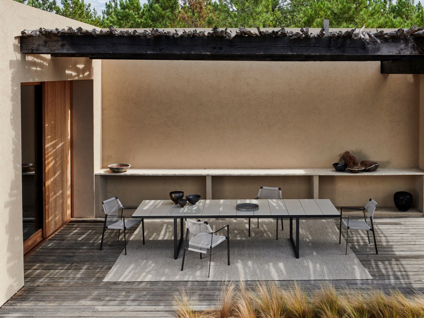 Садовый стул с подлокотниками Canax® TRIBÙ Nodi ARCH-00075800 - Вид №4