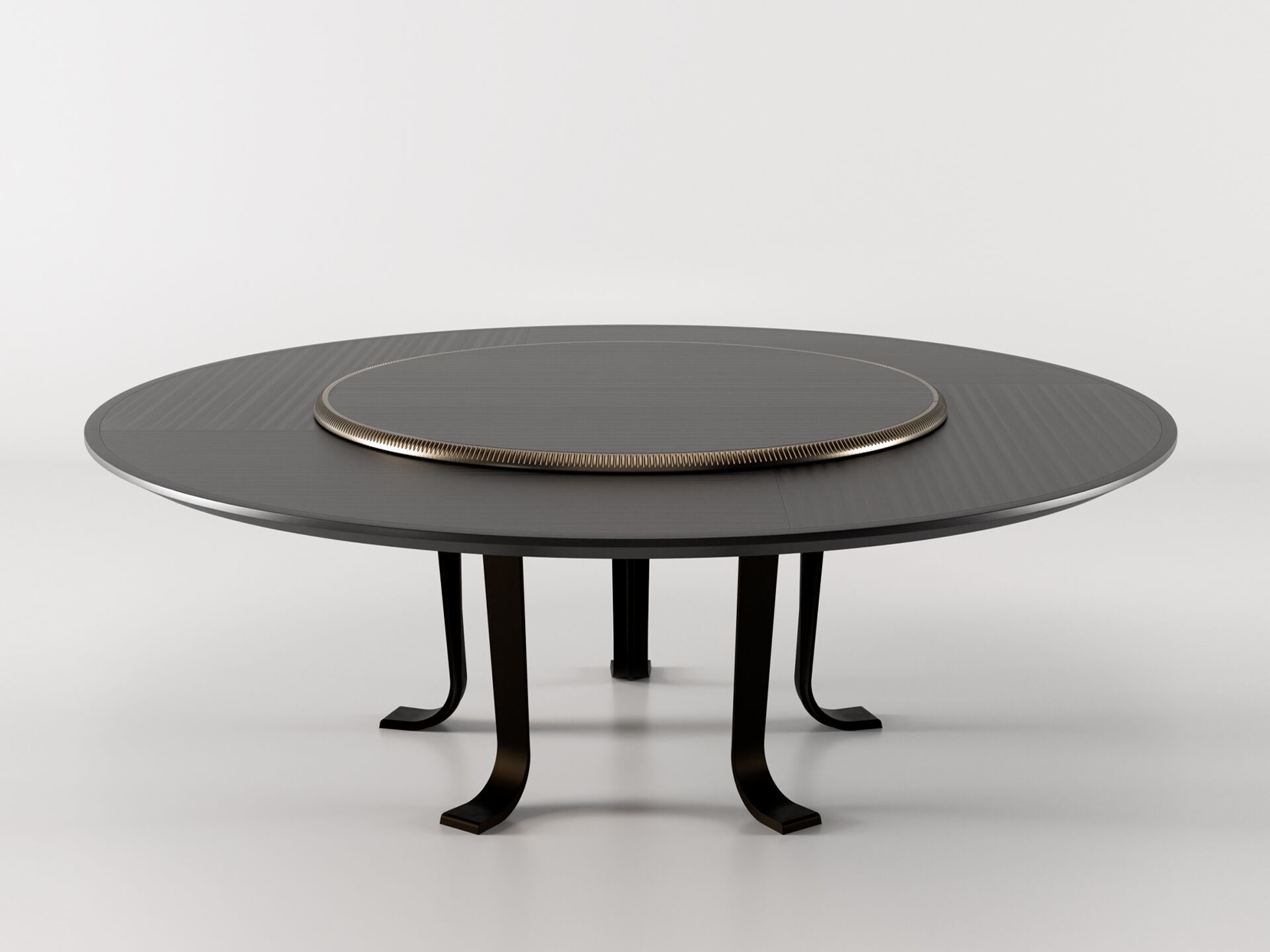 Круглый обеденный стол с Lazy Susan Lorenzo Tondelli MANTA TABLE KŌAN ARCH-00118599