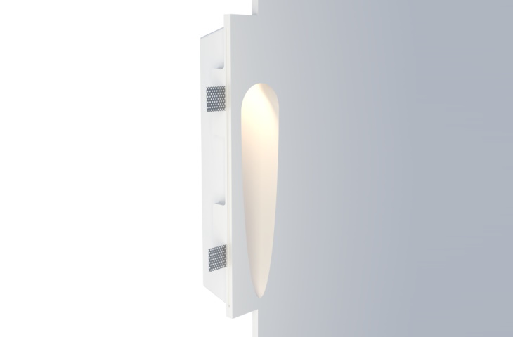 SN 026 Встраиваемый стеновой гипсовый светильник Stellanova SUBRA 