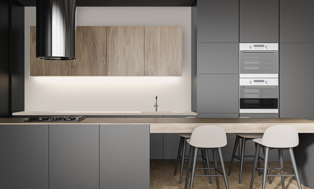 Столешницы для кухни - Кварц леруа LIGRON LIST342 2395 - Вид №7