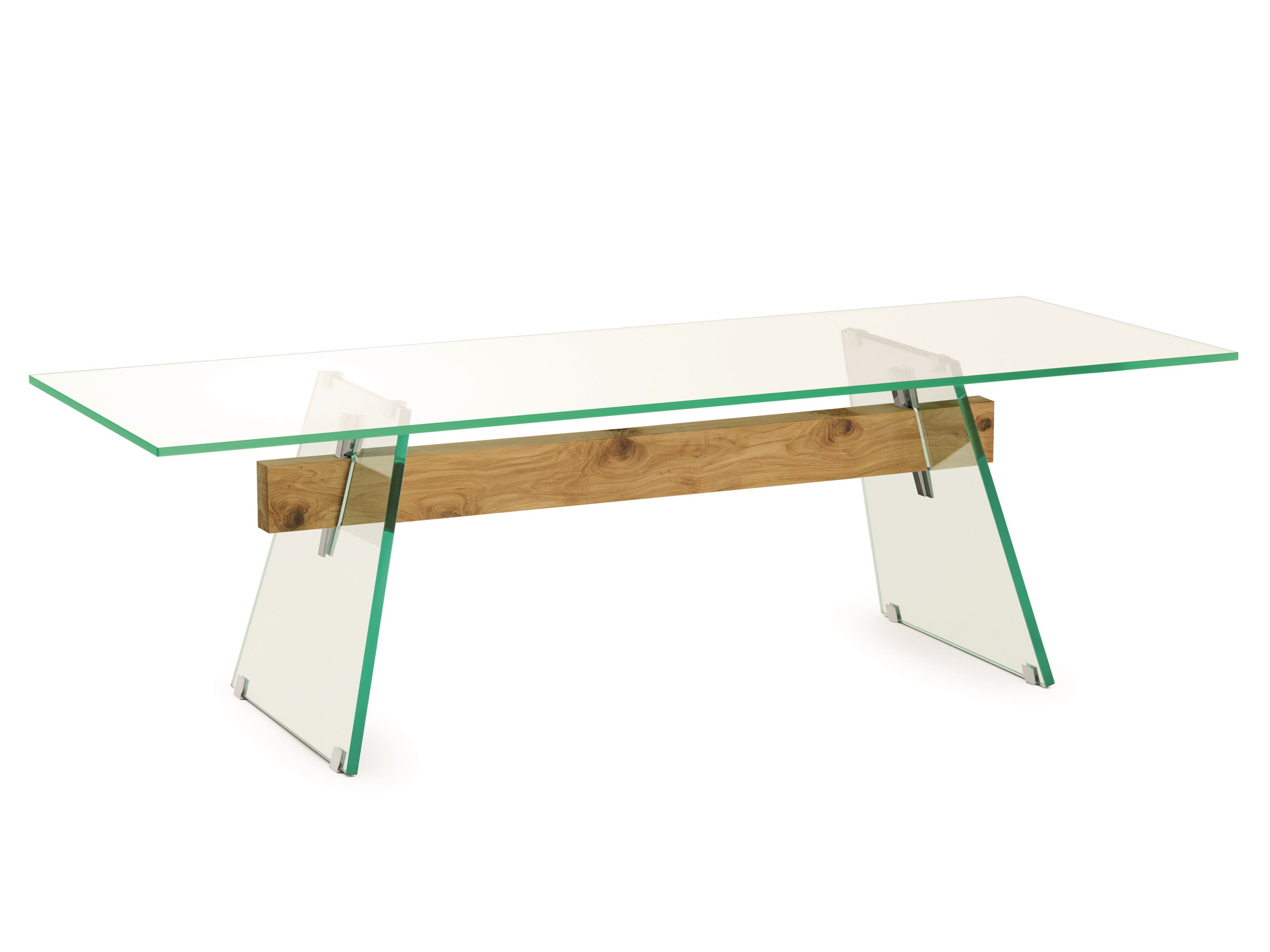 Деревянный и стеклянный стол Glas Italia COMPRESSION ARCH-00135666