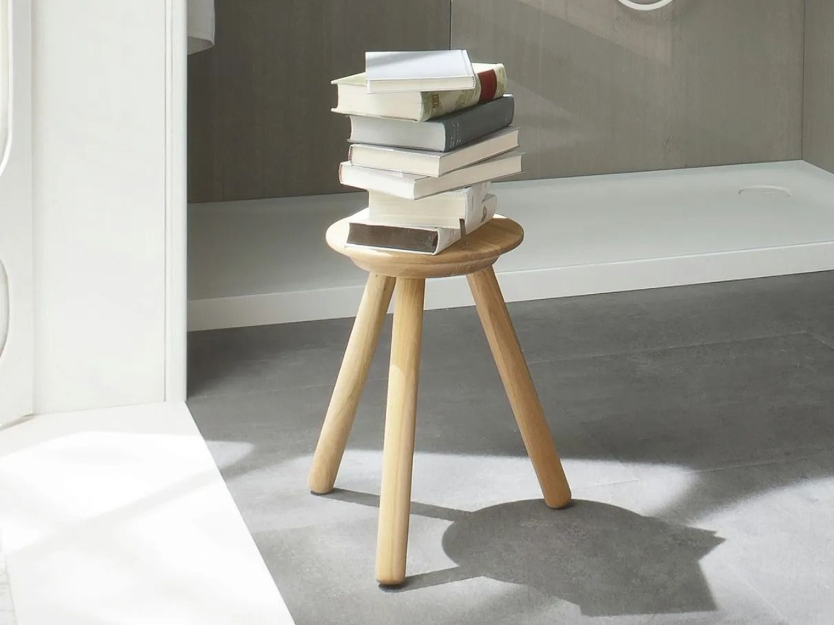 Деревянный табурет для ванной Rexa источник ARCH-00017536