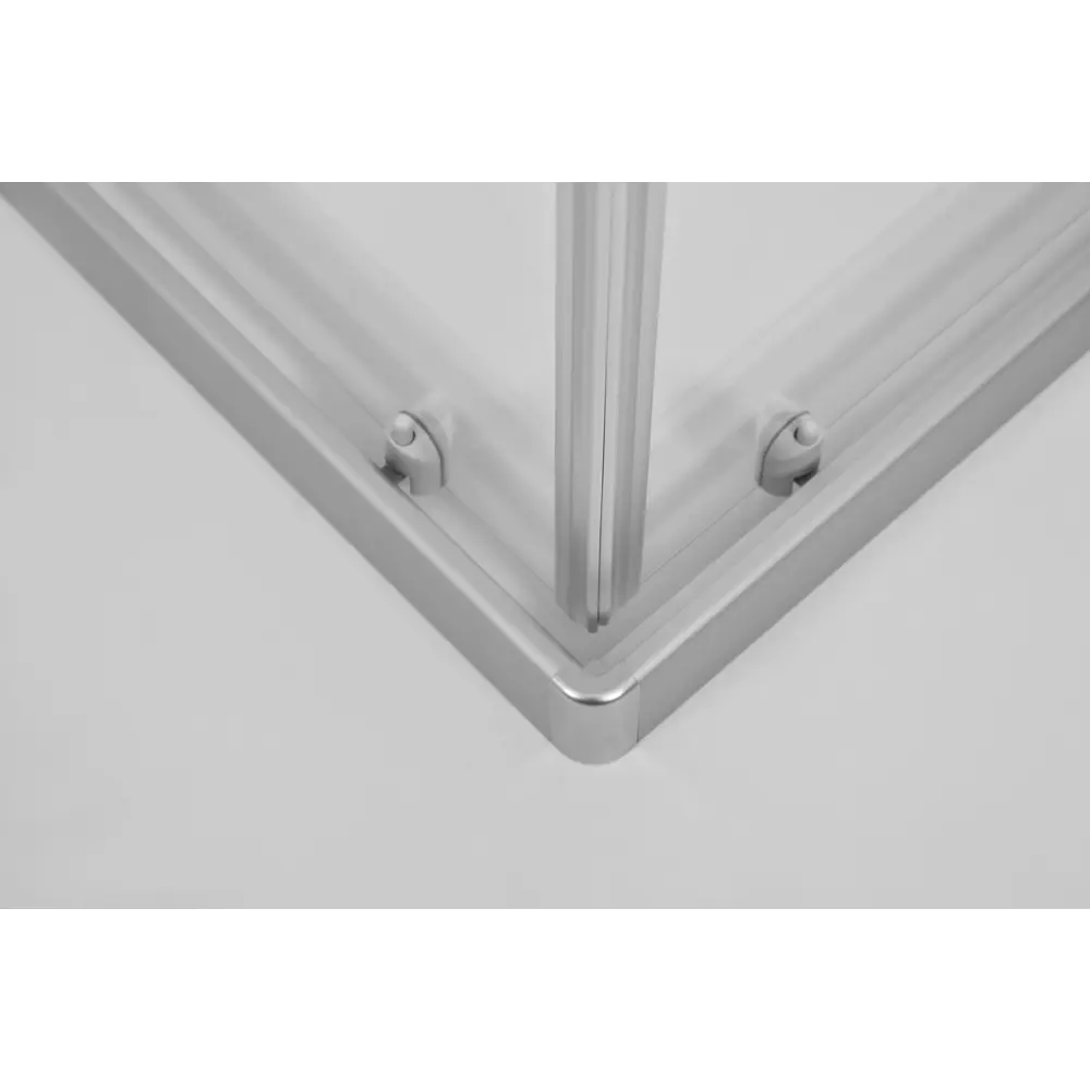 Душевая ширма Метакам Apart квадратная 90x90x185см цвет профиля хром раздвижная стекло 4мм прозрачное 89361544 STLM-2151460  - Вид №5