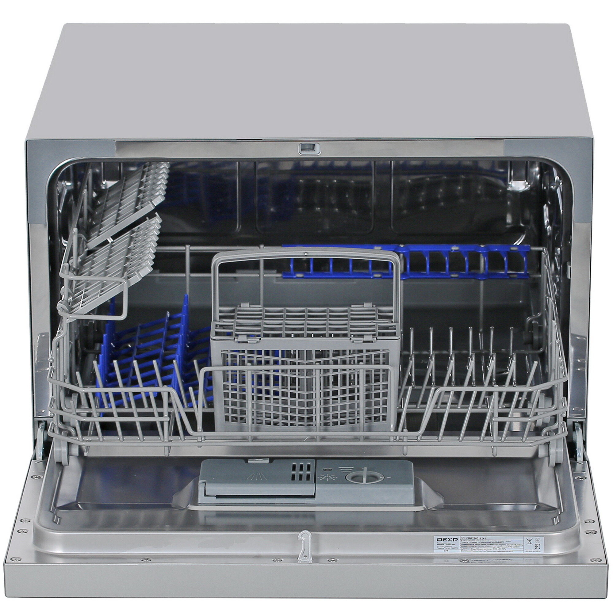 1662501 Посудомоечная машина DEXP M6D7PF серый STDN-0044750 - Вид №6