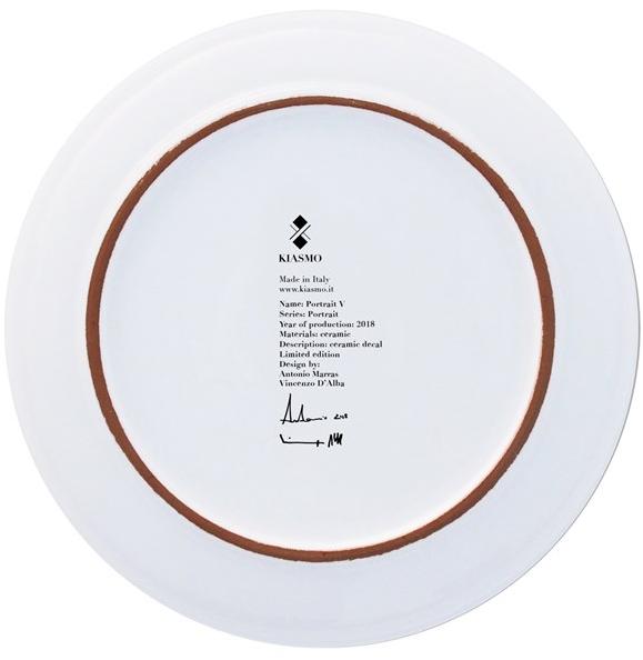 Kiasmo Керамическая тарелка Portrait K+mp5 - Вид №2