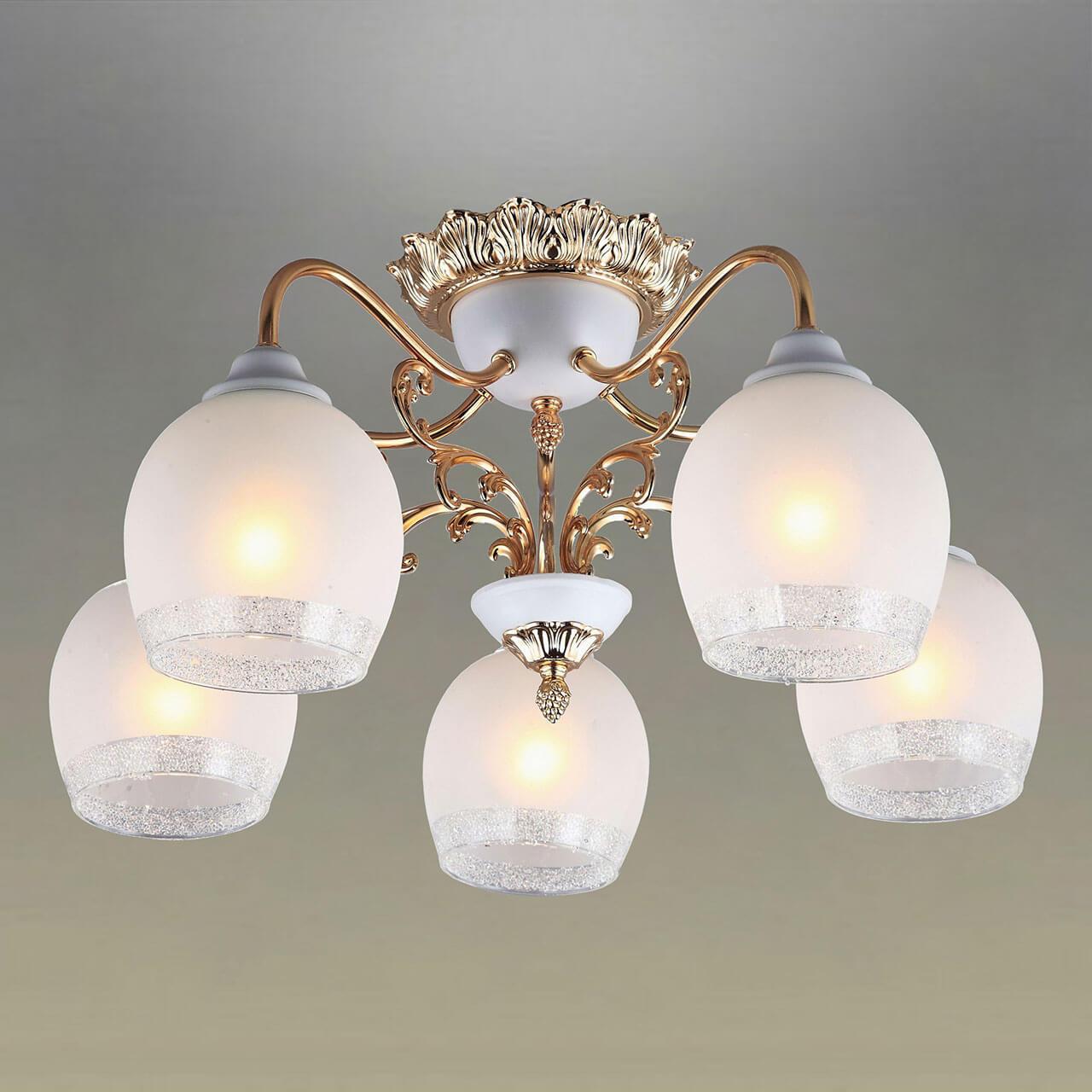 Потолочная люстра Omnilux Stornara OML-55607-05 OMNILUX STORNARA 220146 Белый  - Вид №1