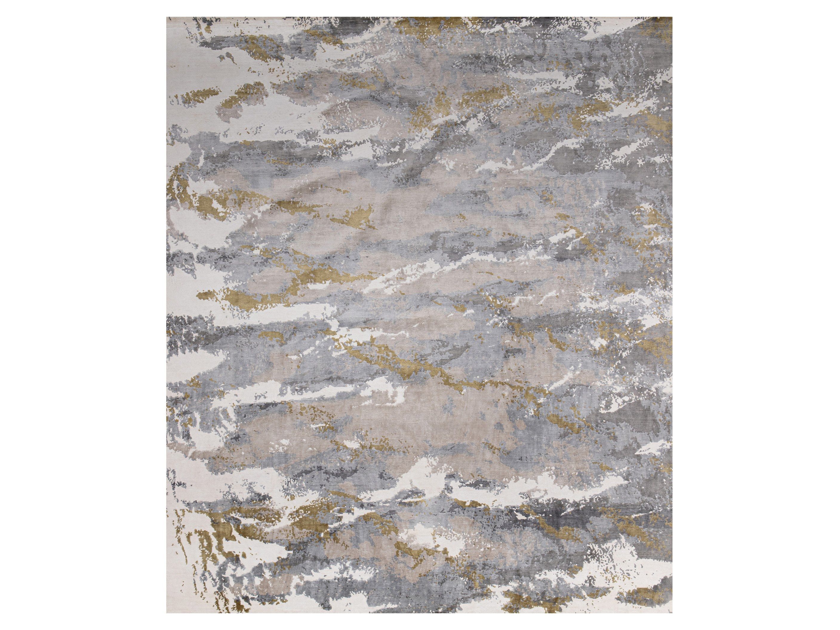 Шелковый прямоугольный ковер ручной работы Edition Bougainville Inspiration ARCH-00008171