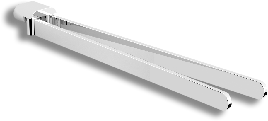 24008A Полотенцедержатель подвесной поворотный цвет хром LANGBERGER LUGANO