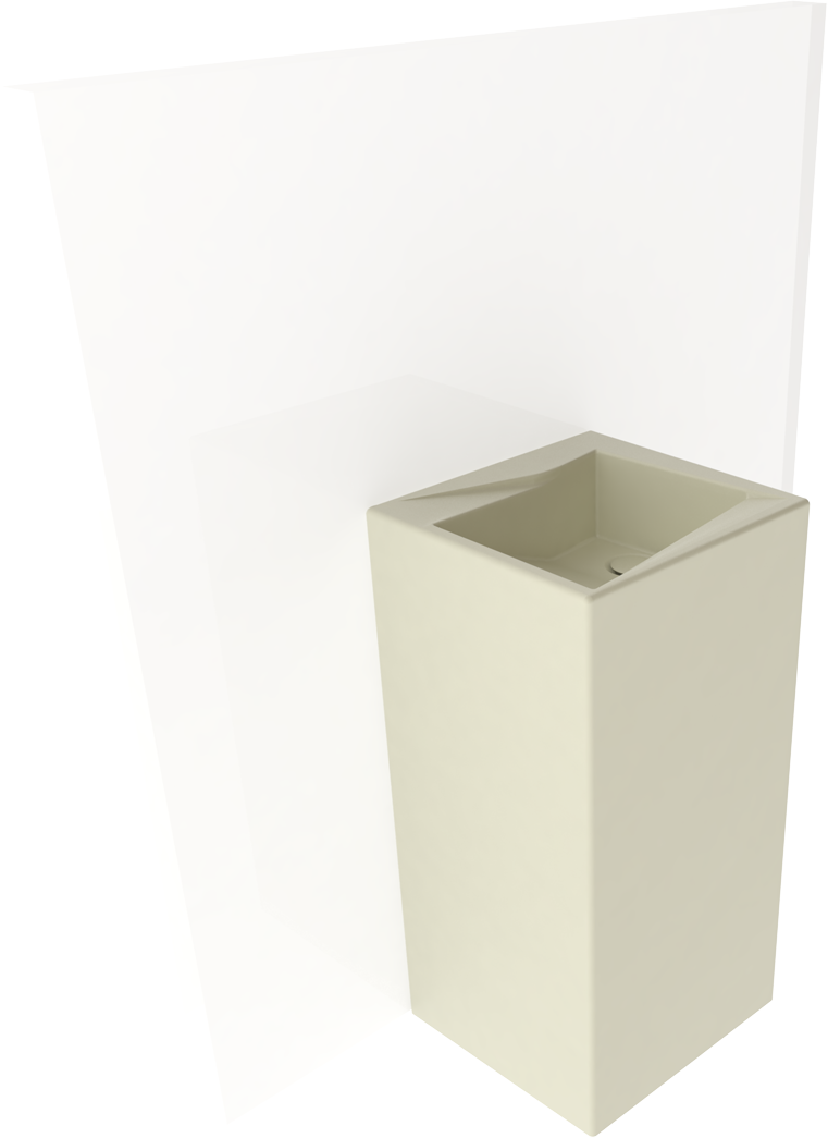 LAOZCOLBW15 Напольная раковина стоящая GSG CERAMIC