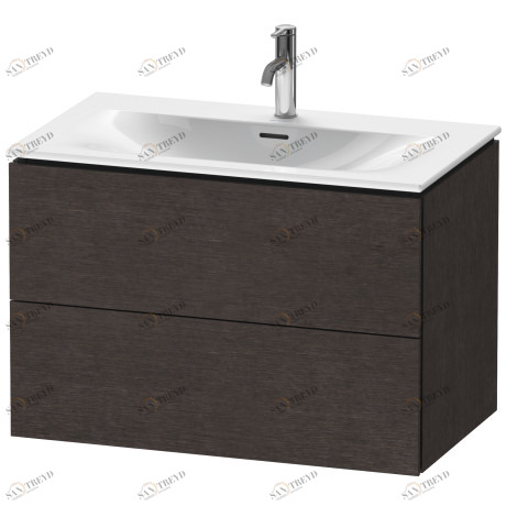 LC630707272 L-Cube Тумбочка подвесная Дуб брашированный, натуральный шпон Duravit