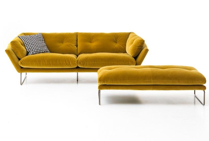 Saba Italia 3-местный диван-санки из ткани New york suite sun-id-1486060 - Вид №2