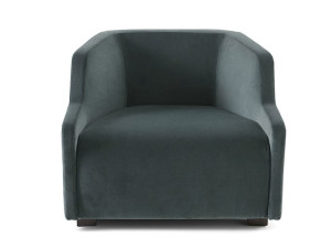 Тканевое кресло с подлокотниками