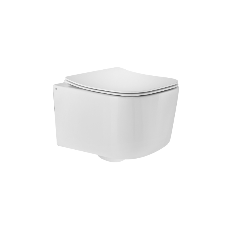 S595T0R0V6.100 Подвесной унитаз A. e T. Italia QUO Белый глянцевый AeT ITALIA