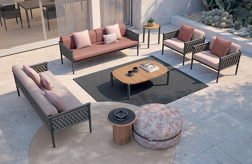 Atmosphera Съемная подушка из акриловой ткани для улицы Cushion sun-id-1506294 - Вид №4