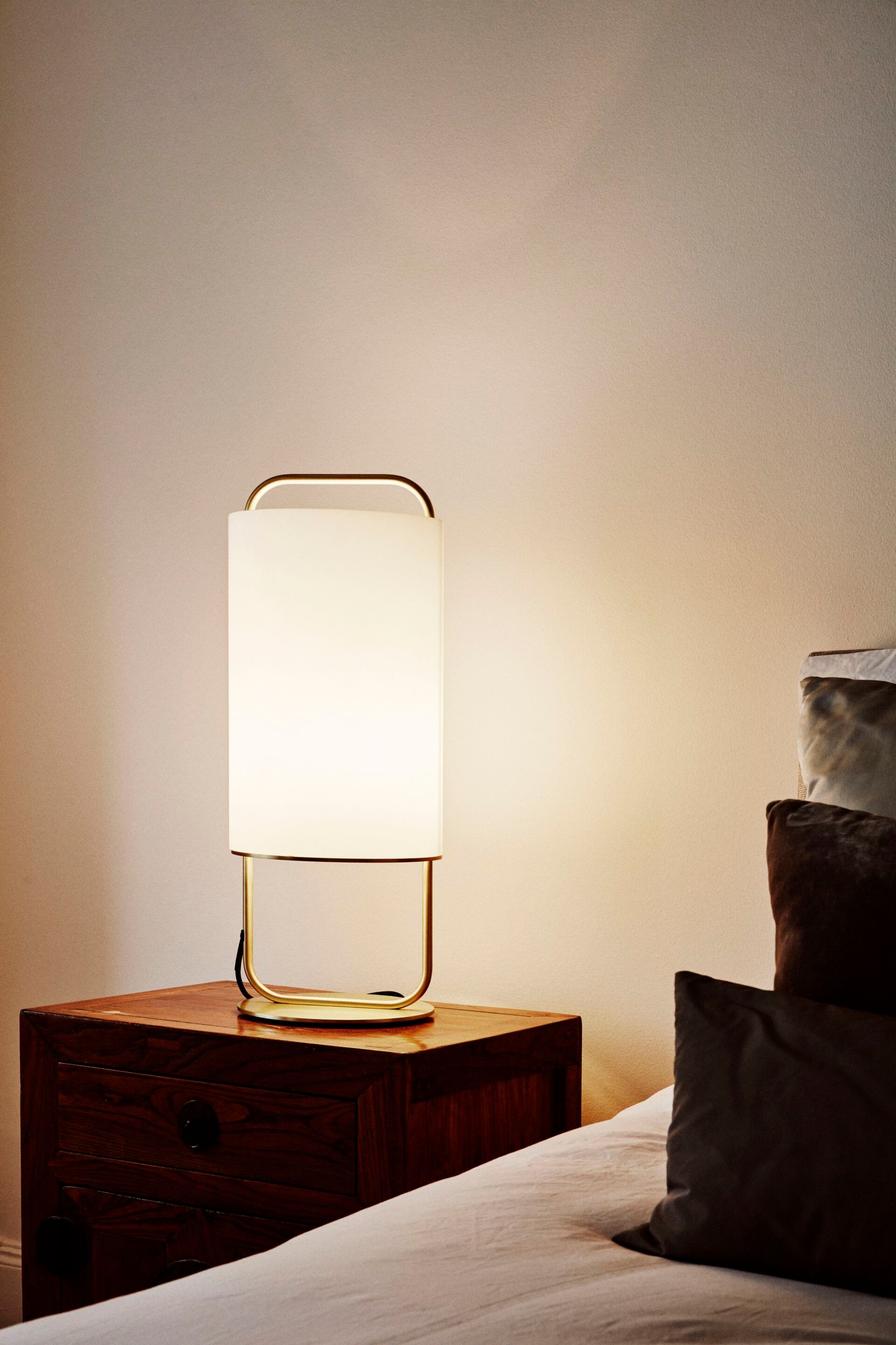 Стальная и стеклянная настольная лампа с диммером PARACHILNA Alistair ARCH-00133488 - Вид №4