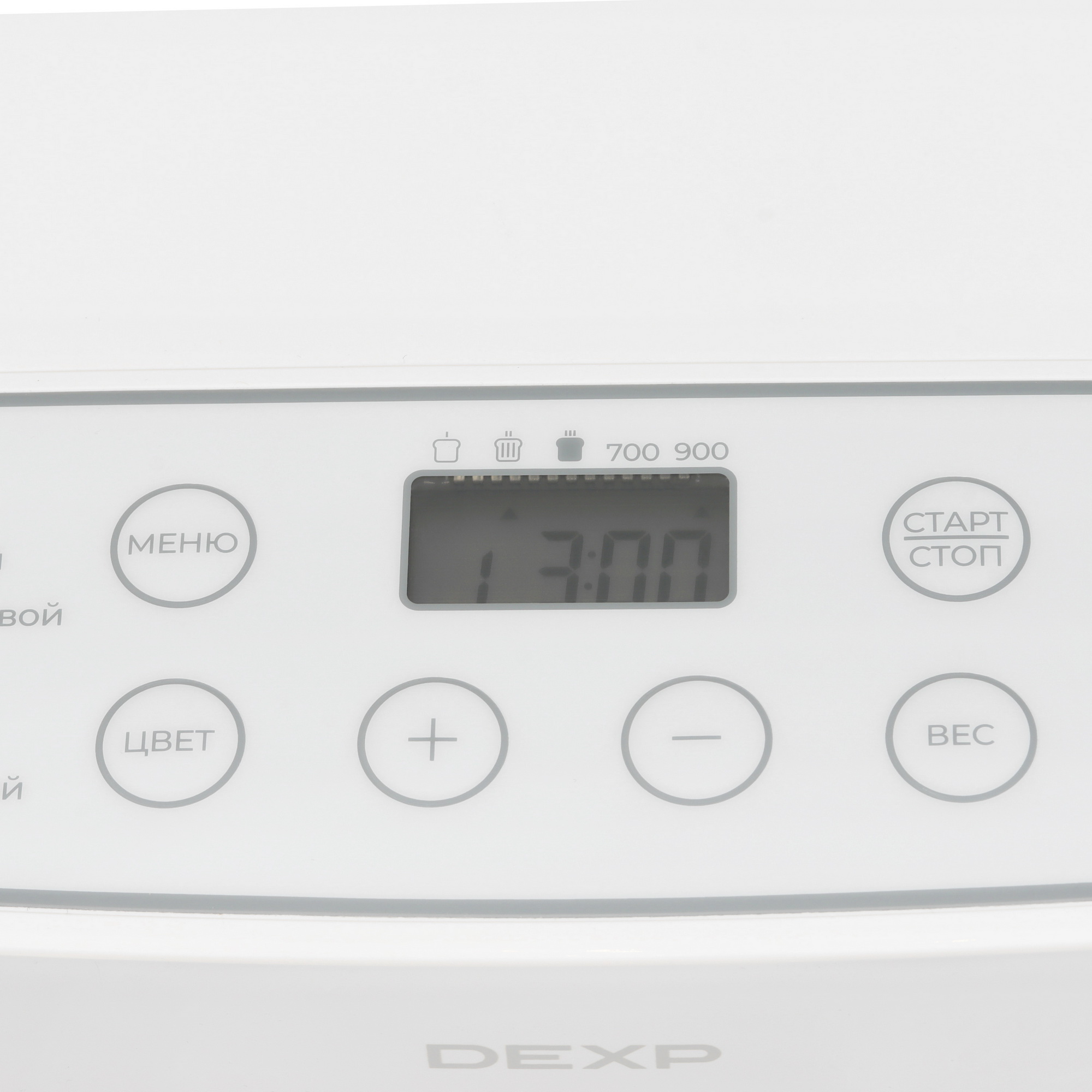 9118211 Хлебопечь DEXP DBM-550P белый STDN-0018648 - Вид №4