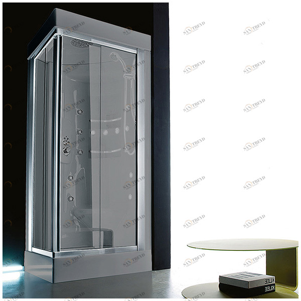 Душевая кабина Gruppo treesse Acquazzurra 72 STI-B7576S-SE белая с гидромассажем угловая левая STIB7576SSE