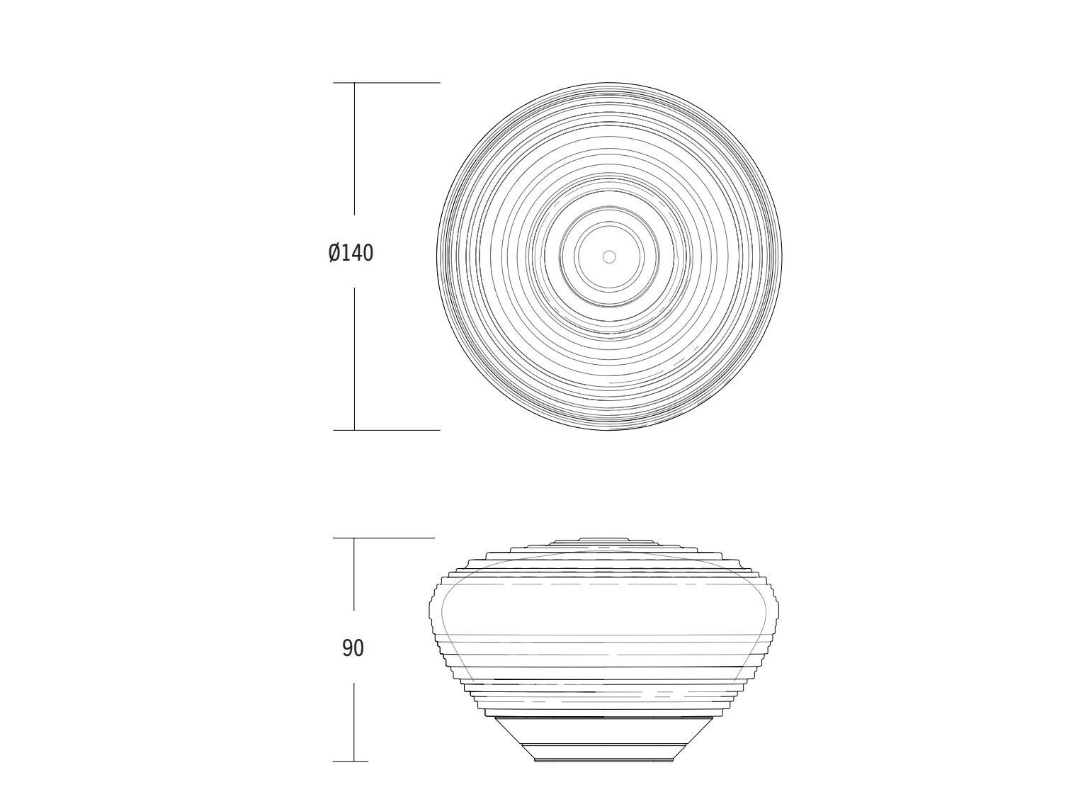 Стеклянный светодиодный настенный светильник ADesignStudio MACCHIATO W1 ARCH-00029698 - Вид №6