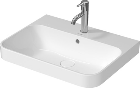 2360600060 Подвесная раковина настенная овальная Duravit Happy D.2 Plus - Вид №1