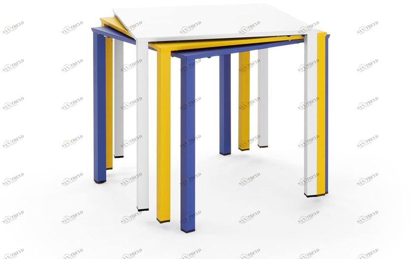 Urbantime Штабелируемый стол из стали с порошковым покрытием sun-id-1446311