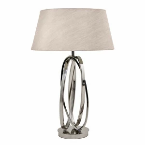 Настольная лампа Akira Twist от RVAstley 5427 RVASTLEY ИНТЕРЬЕРНЫЕ 061772 Белый;хром