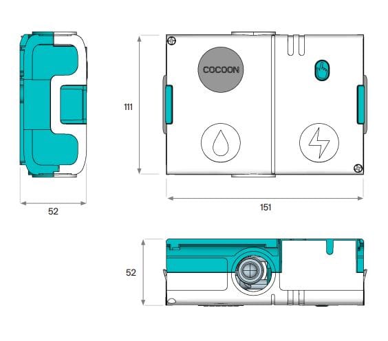Набор смесителей с инфракрасным датчиком COCOON Maison ARCH-00042847 - Вид №3