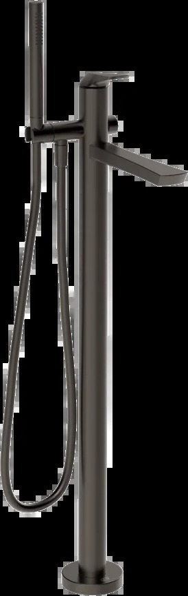 Смеситель для ванны 72028 707 Gessi Ventaglio ЧЕРНЫЙ МЕТАЛЛ BR. PVD