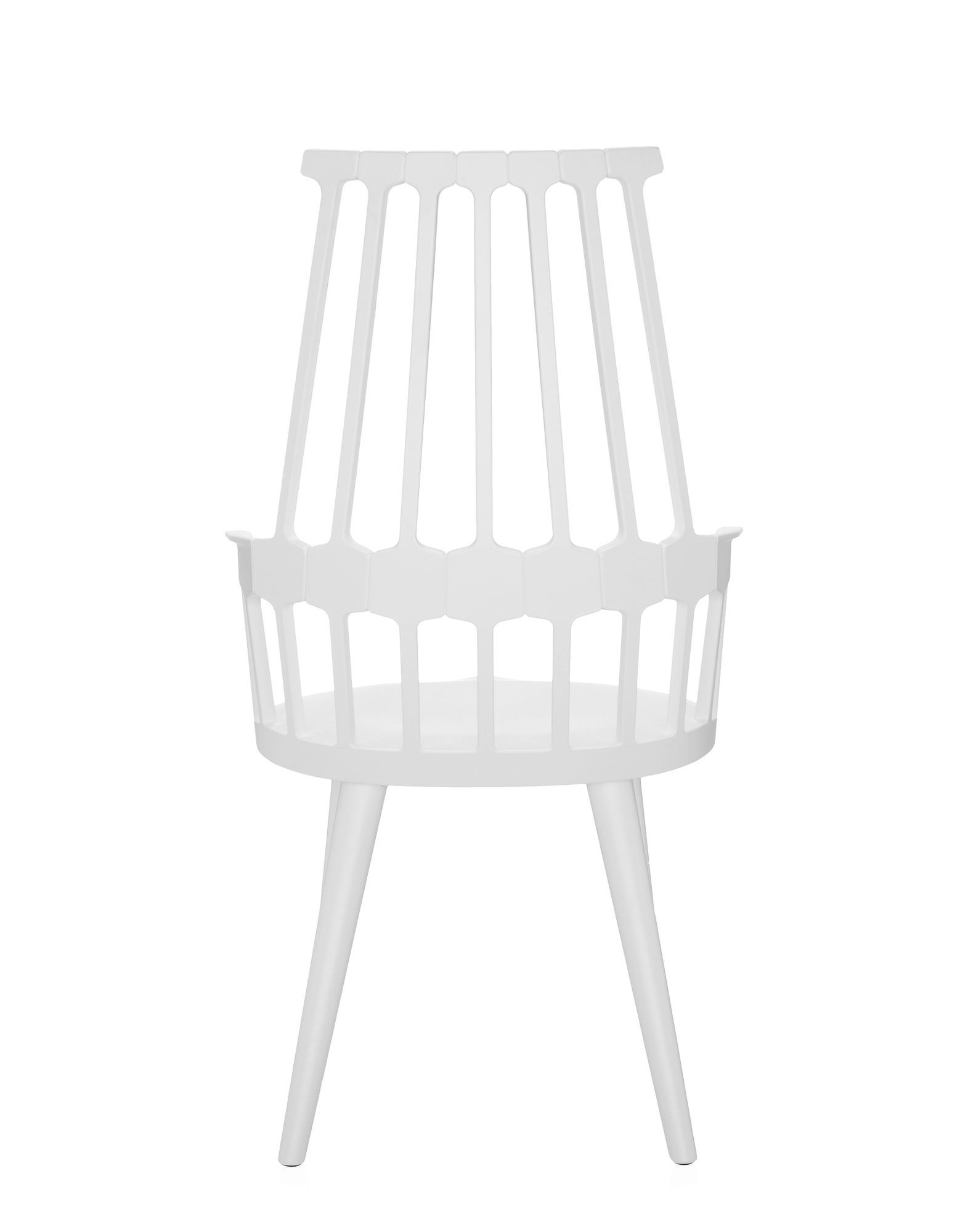 Стул из инженерного пластика с подлокотниками Kartell COMBACK ARCH-00047836 - Вид №14