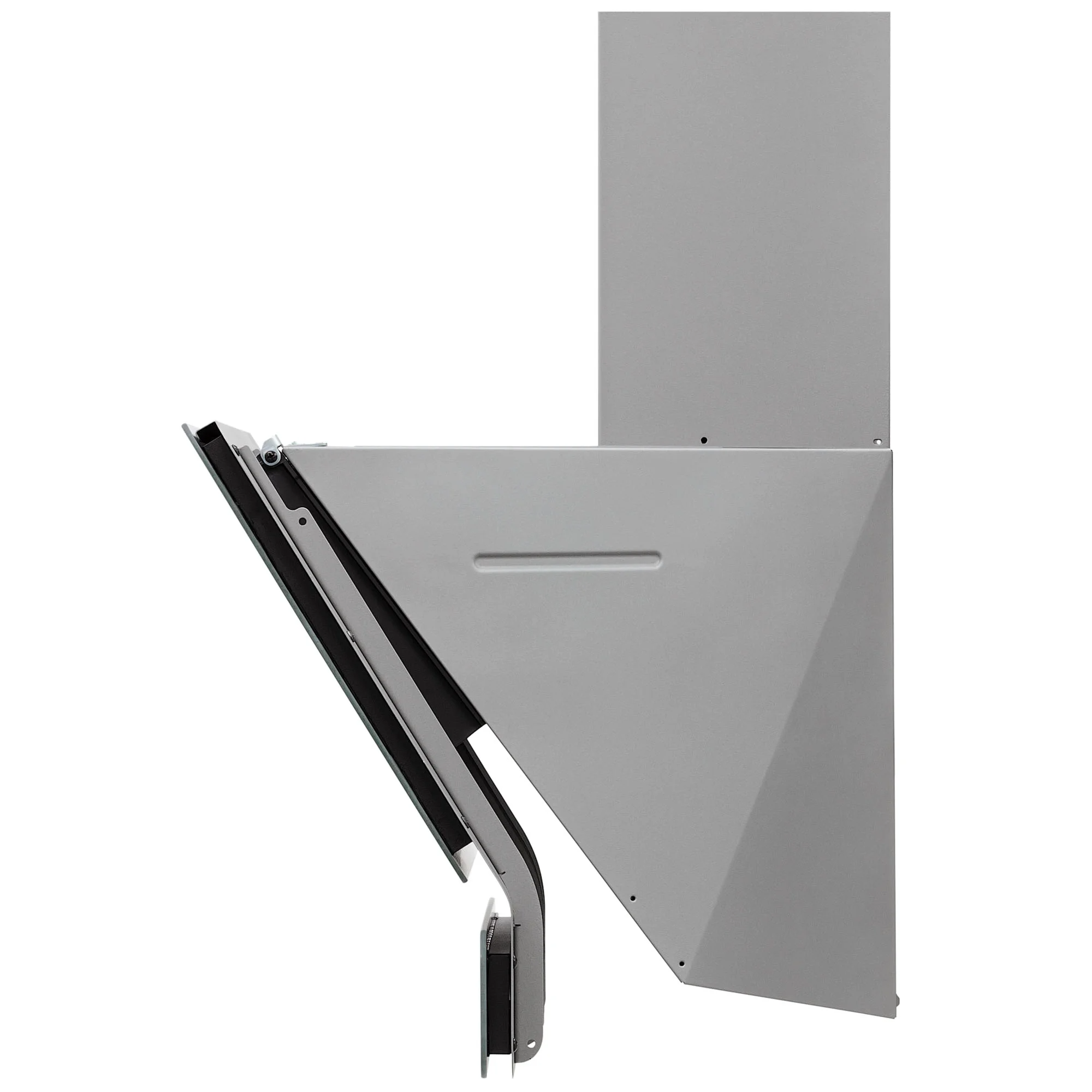 9047484 Вытяжка наклонная KRONA MYSTERIUM 600 GLASS GR S серый/серый STDN-0124888 - Вид №6