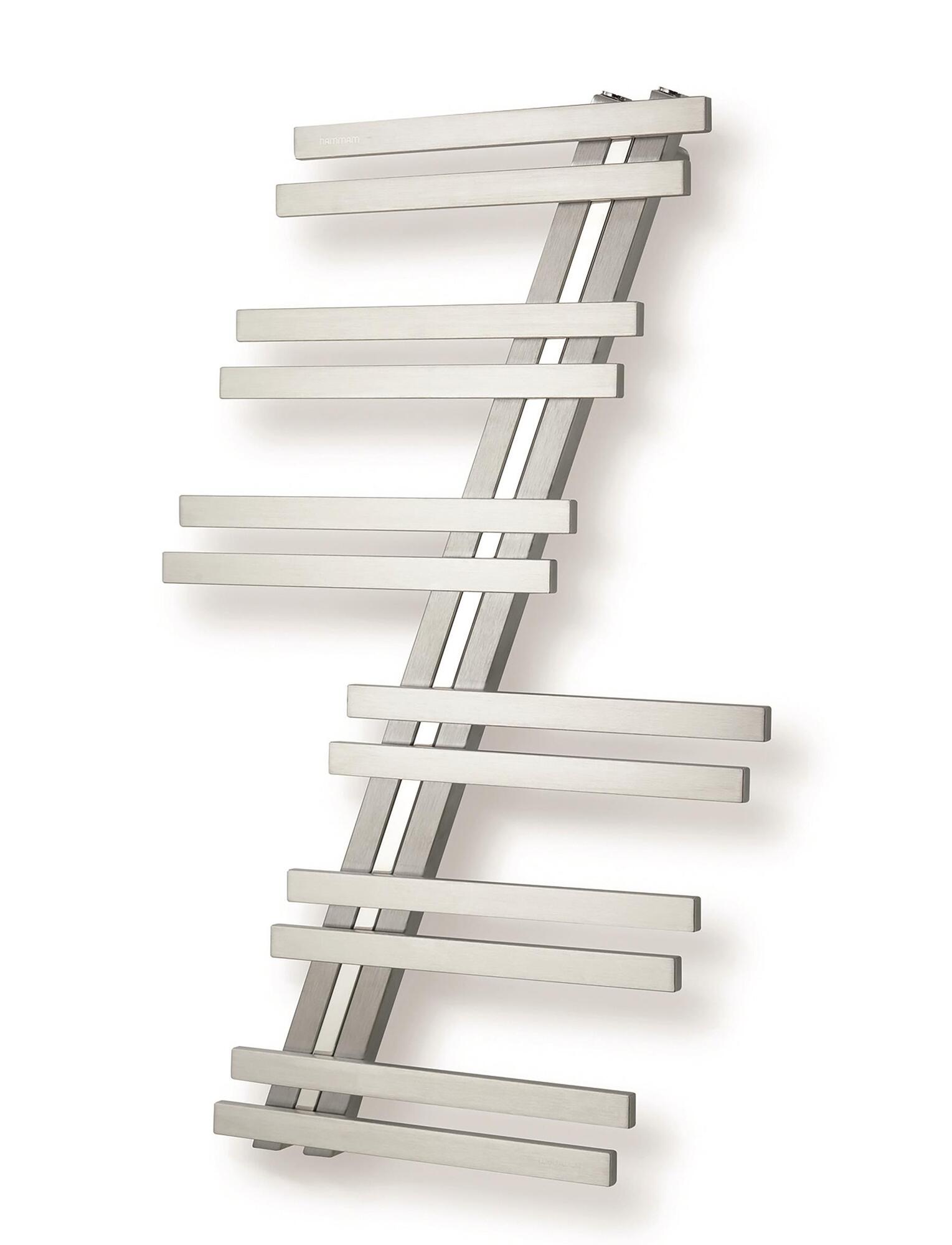 Полотенцесушитель Hammam MERCURY Stainless steel  комбинированный; электрический или водяной Сталь  - Вид №50