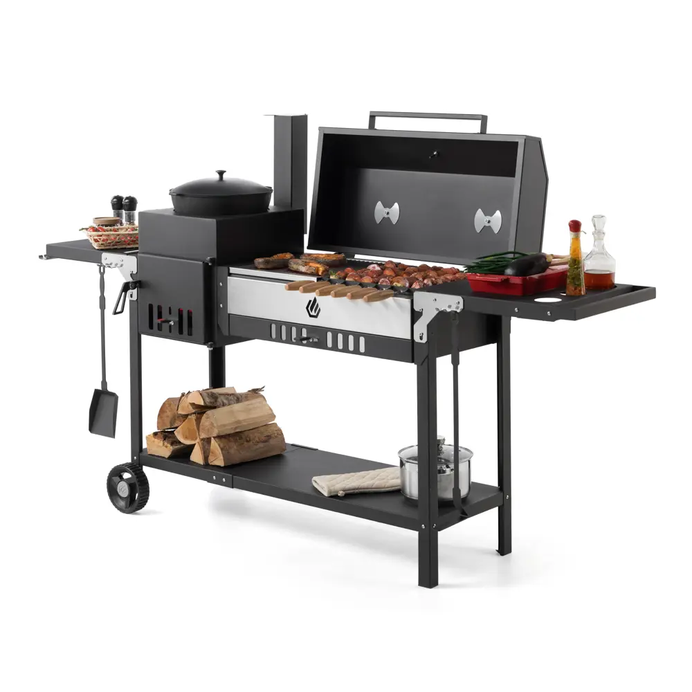 Гриль-мангал Gratar Inclusive INC79P сталь 68.5x209x123 см STLM-2135322 - Вид №6