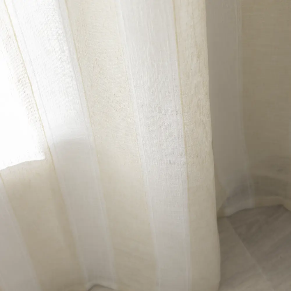 Тюль Inspire Tamara Navajo 6 с креплением-лентой 300×280 см бежевый 86239230 STLM-1044497 - Вид №6