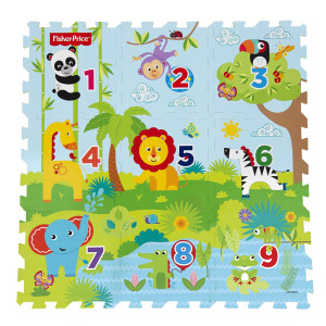 34966 Fisher-Price R Коврик-пазл развивающий (9 сегментов) FISHER-PRICE (Mattel)