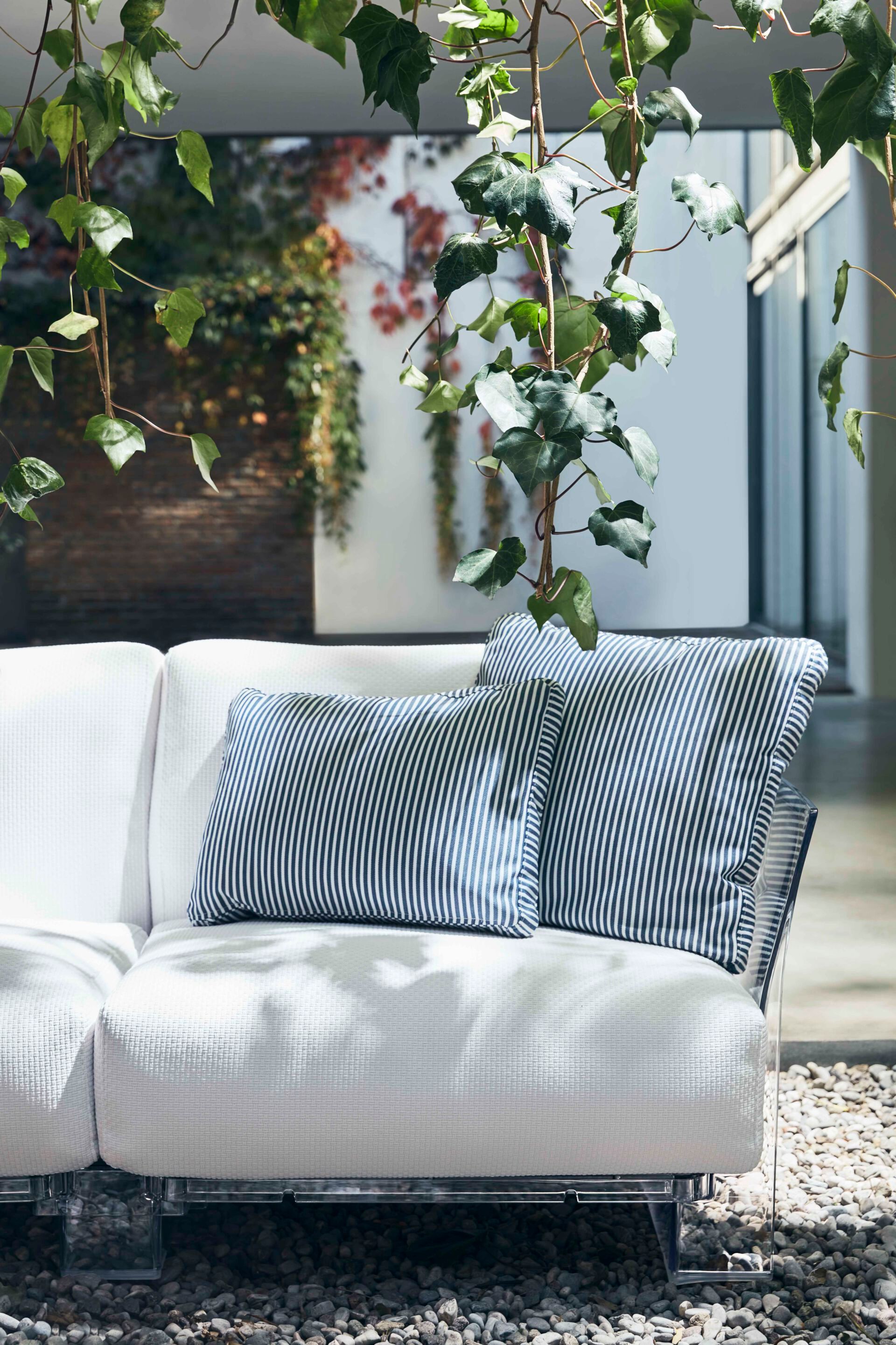 Sunbrella® 3-местный съемный садовый диван Kartell POP OUTDOOR ARCH-00137585 - Вид №1