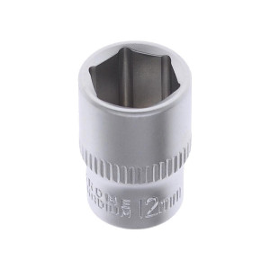 90581207 Торцевая головка шестигранная AV-500012, 1/4", 12 мм STLM-0294106 AV STEEL