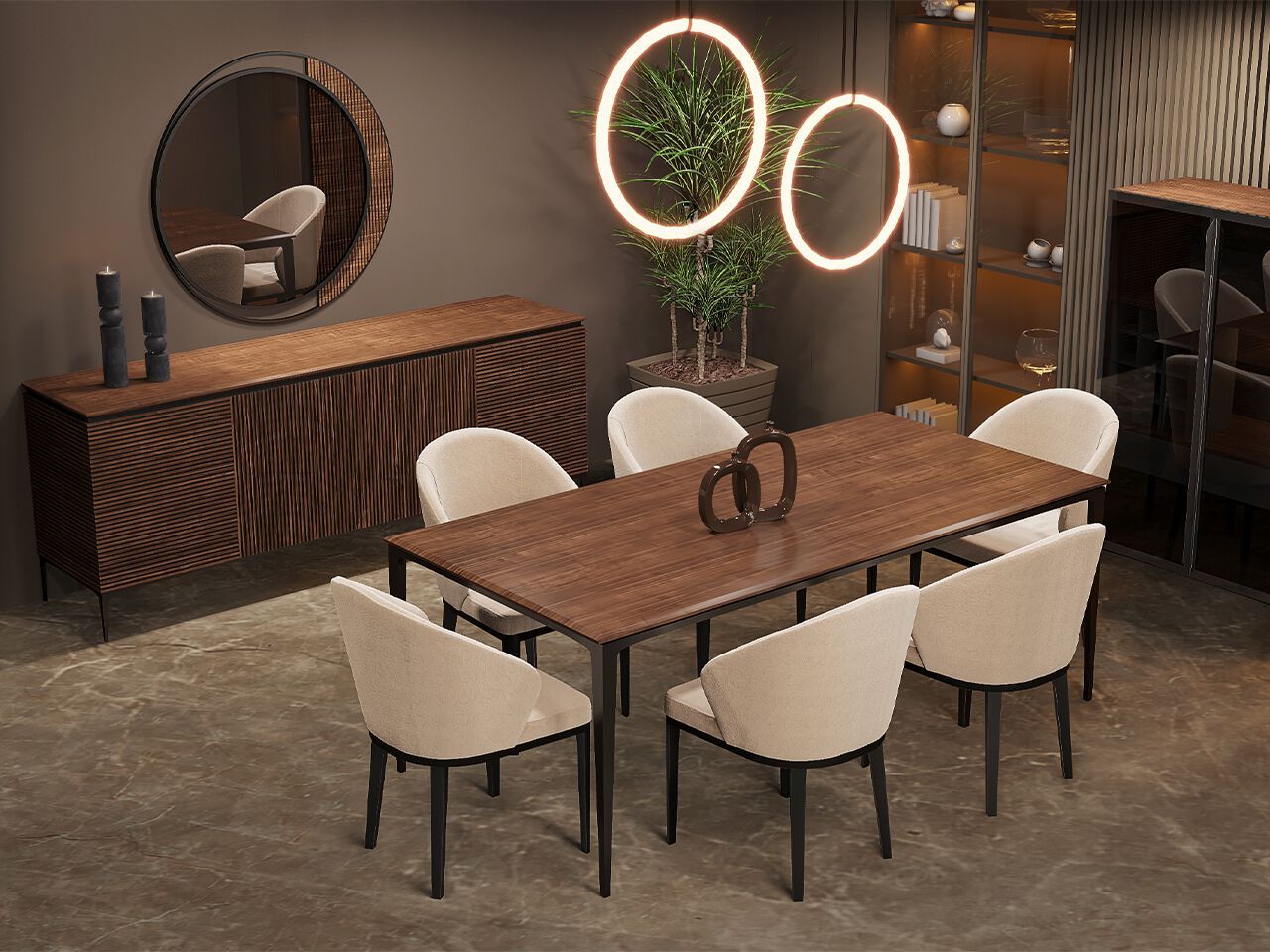 Деревянный шкаф с распашными дверями NDESIGN печенье ARCH-00029114 - Вид №3