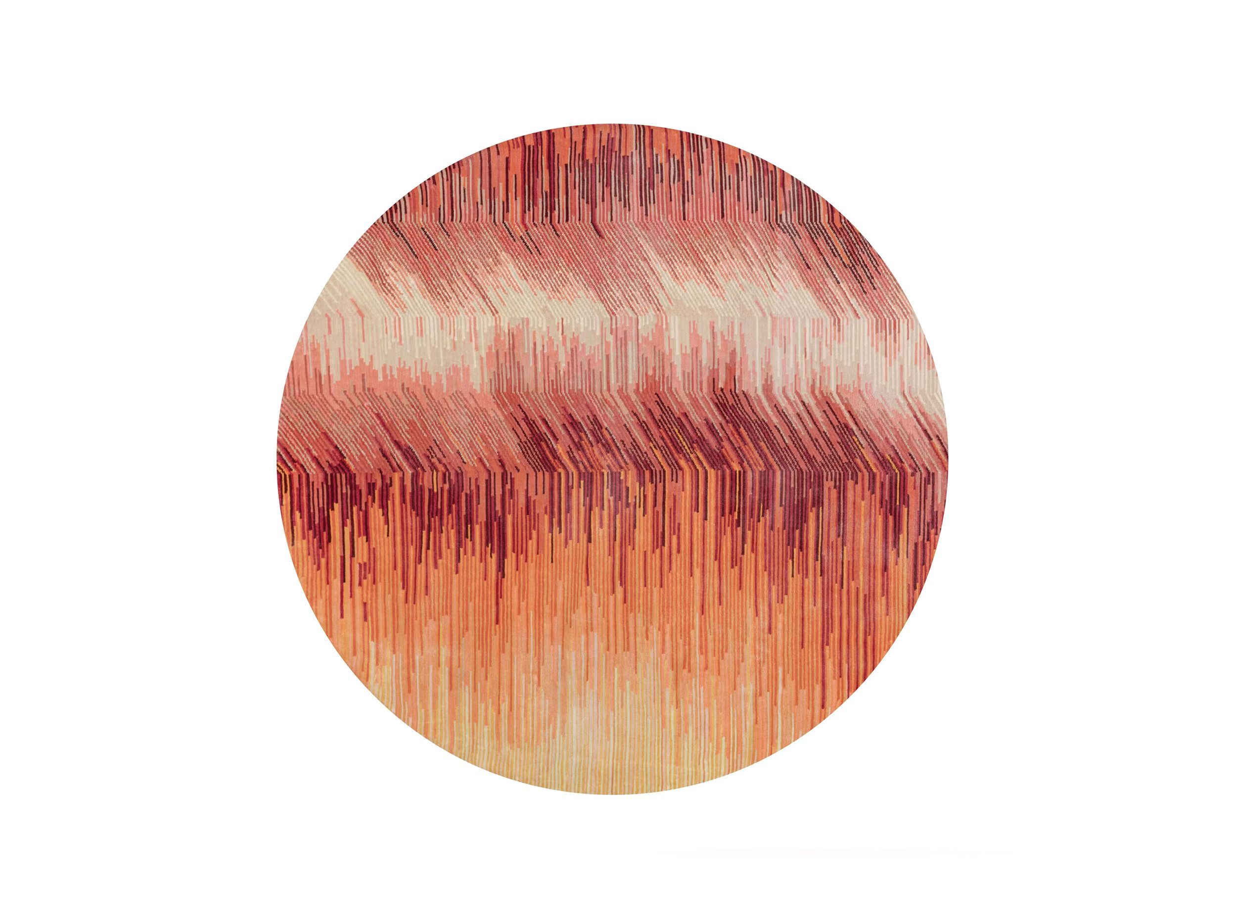 Круглый шелковый ковер Edition Bougainville Chromatic ARCH-00091262 - Вид №2