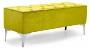 Domingo Salotti Стеганая скамья, обитая тканью Megh