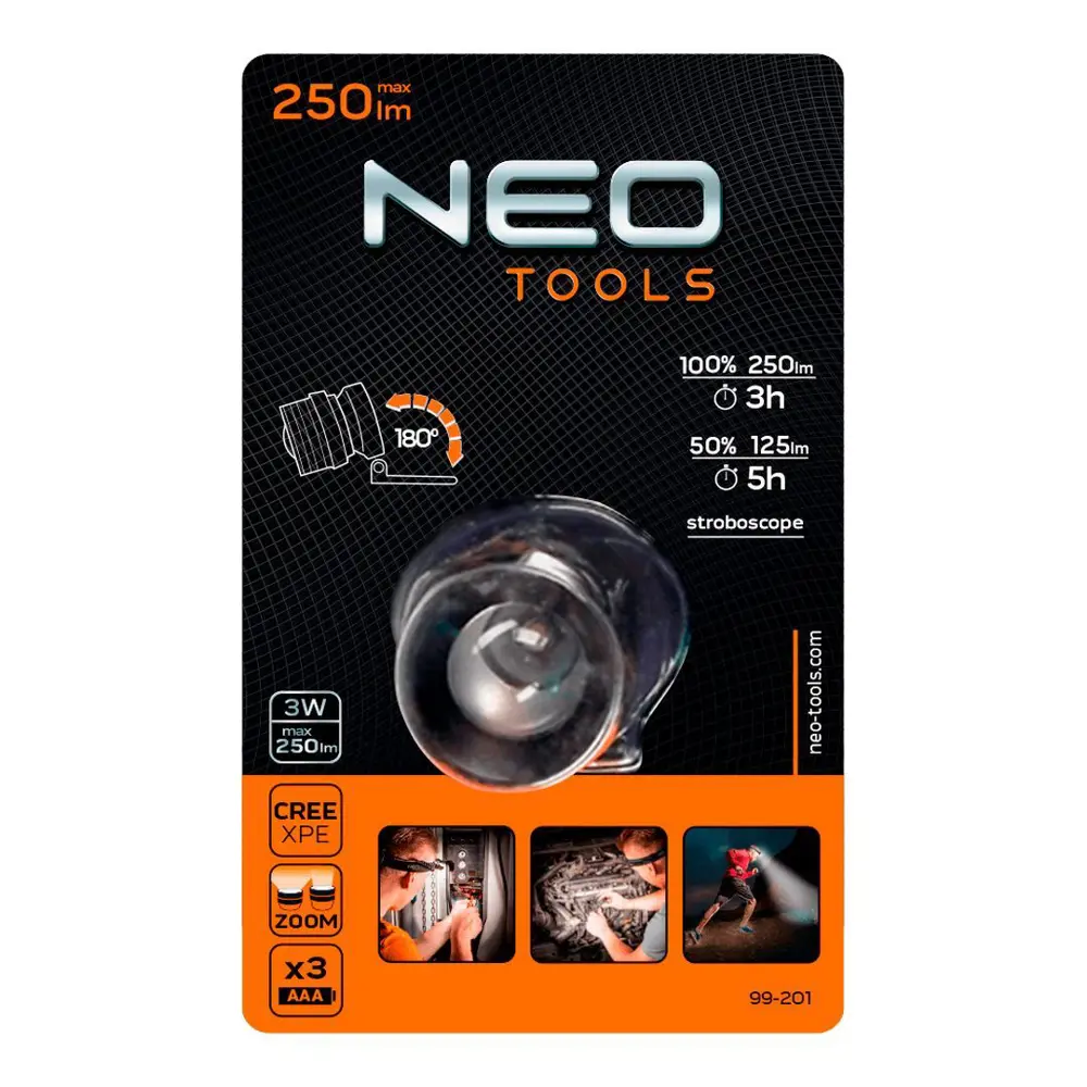 Фонарик налобный Neo Cree XPE Neò STLM-2201289 - Вид №1