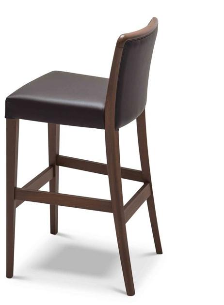 Origins 1971 Табурет высокий, обитый тканью, со спинкой Nob sun-id-1406269 - Вид №2