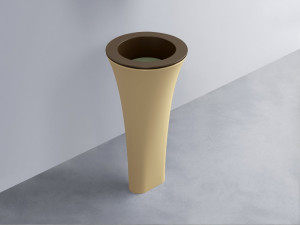 AMLA45-CA+AMPILT-AG+AMCOLT-CN Раковина Amedeo Tondo отдельностоящая cielo Enjoy + Amedeo