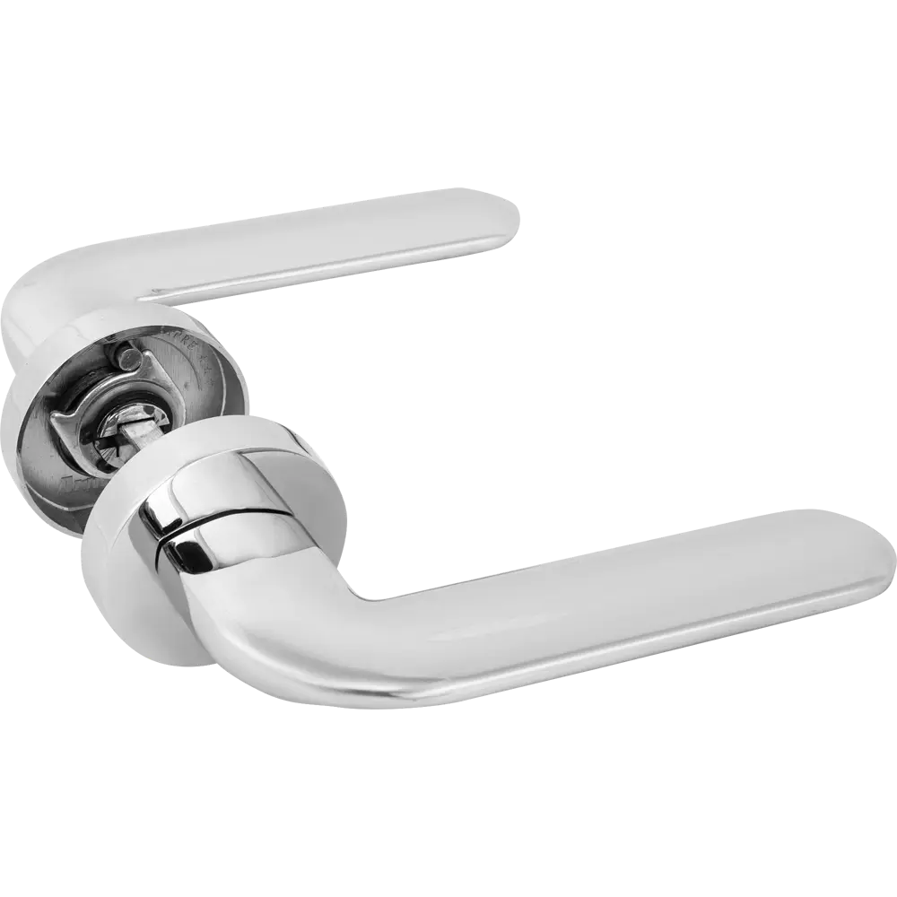 Ручка дверная Armadillo Excalibur URB4 без запирания ЦАМ гальваническое покрытие цвет хром STLM-2017443